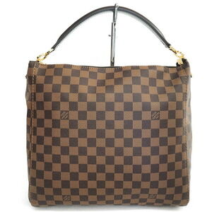 Louis Vuitton Shoulder Bag Portobello Damier Black